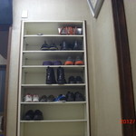 スタミナ苑 - 店内にある下駄箱