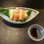 徳山鮓 - 鯉の造り