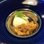 徳山鮓 - 食後のアイス