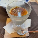 らぁ麺 桃の屋 - ほうじ茶プリン