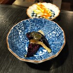 渋川問屋 - 揚げ茄子、野菜の酢漬け