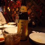 ３年物の紹興酒 \1,380