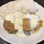 スープカリー ばぐばぐ - チキン南蛮カレー　今月の限定