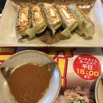 越後秘蔵麺　無尽蔵  - 餃子450円