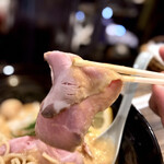 魚々麺 園 - レアチャーシューリフト