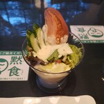 サイズリゾートホテル裏磐梯 - 夕食　サラダ