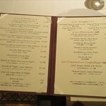 シェ・イノ - メニュー