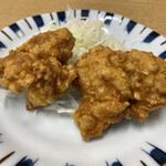 ラーメン 天 - Aセット 950円 　ラーメン、ライス、唐揚げ(2コ入)