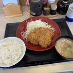 かつや - ロース・メンチカツ定食【2021.8】