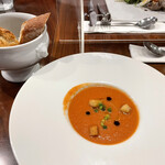 メゾン・ド・ラ・ブルゴーニュ - トマトの冷製スープ