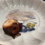 鮨 むらやま - と、煮だこ。山葵で！