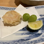 鮨 むらやま - 蛤の天ぷらと新銀杏！うわぁぁあぁ