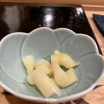 鮨 むらやま - ガリ♪