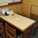 Iroha - 陣取ったテーブル席