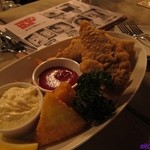 ビア パブ カムデン - フィッシュ＆チップス　衣はオリジナルの珍しい食感