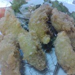 居酒屋 ふじさわ - 牡蠣フライです