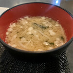 Toriichidai - 味噌汁揚げ玉入り