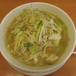 日高屋 - 野菜たっぷりタンメン(麺大盛り)￥520