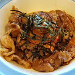 Matsuya - カルビ丼のロカボチェンジ　ごはんをサラダに