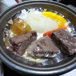 洲本温泉　海月館 - 牛陶板焼き