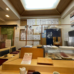 Tsukiji Sushidai - こちらが小さいほうのカウンター。貸切もできるこじんまりとした丁度良い空間です。