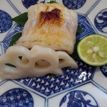 割烹 伊とう - 白甘鯛の塩焼き