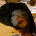 鮨 いとう - ウニ、手巻き。リフト(^-^)/