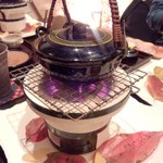 郷土味 かけはし - 松茸のどびん蒸し＆鱧しゃぶ