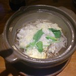 味人 - 鱧とささがきごぼうの玉子とじ