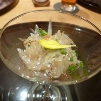 趣肴 あおき - 2012.11 白魚でコースがスタート、、上品なお味