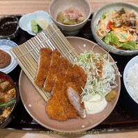 四季料理 きたがいち - ランチ 【沖田牧場直送特選 黒豚かつ御膳】1,600円