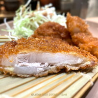 四季料理 きたがいち - 沖田牧場の黒豚 甘くてサクサク