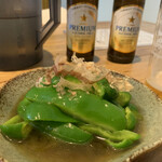 蕎麦に銘酒 蔵美庭 - 森田さんの無限ピーマン