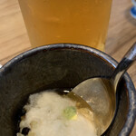 蕎麦に銘酒 蔵美庭 - 蕎麦の実お浸し