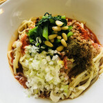 四川担担麺 蒼雲 - 冷やし四川担担麺W(`0`)W