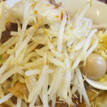 ラーメン二郎 - ヤサイ（そのまま）