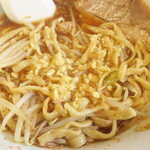 ラーメン二郎 - 最高のスープ完成♪