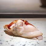 菊鮨 - 煮蛤（九十九里）・・食感味わいともにいいですね。