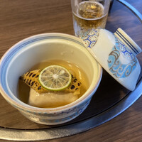 眺河　先斗町～華～ - ゆばまんじゅう@個室に移動後
