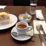 巴裡 小川軒 サロン・ド・テ - 2012/11/02 Espresso & Cake