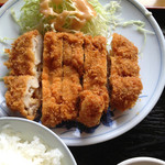 おやまうどん - チキンカツ定食