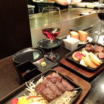 但馬屋 - (*´艸`*)♪超熟成イチボ:3500円+希少部位 極上タンステーキ:3000円