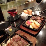 但馬屋 - (≧∪≦●)ﾉ超熟成イチボ:3500円+希少部位 極上タンステーキ:3000円