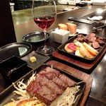 但馬屋 - ヾ(ゝω・,,●)ﾉ 超熟成イチボ:3500円+希少部位 極上タンステーキ:3000円