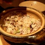 神保町 傳 - 土鍋の炊き込みご飯