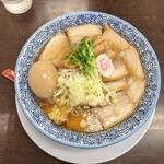メンドコロ スガ井 - 肉煮干しソバ+味玉