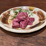 鳥茂 - ハラミの湯引き