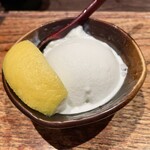 鳥茂 - 塩アイス レモン