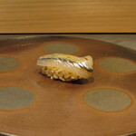 鮨 ともあき - サヨリのにぎり