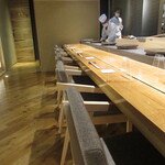 鮨 ともあき - カウンター席